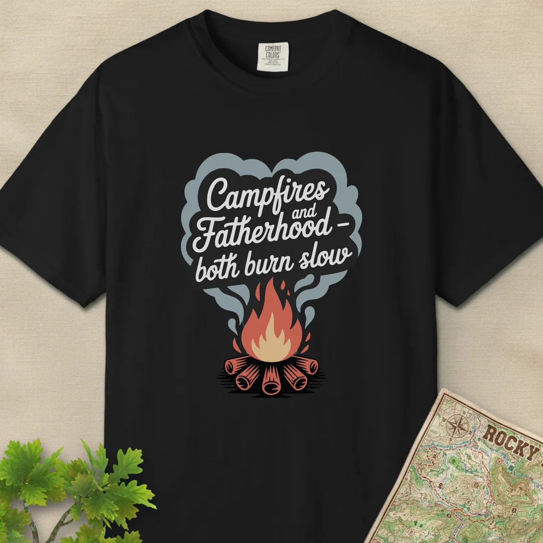 Campfires And Fatherhood T-Shirt