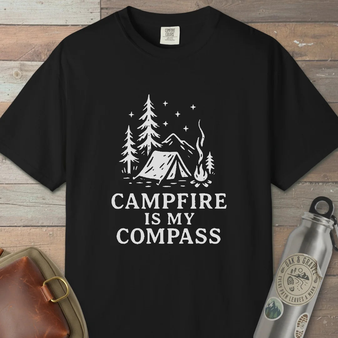 Campfire Is My Compass T-Shirt