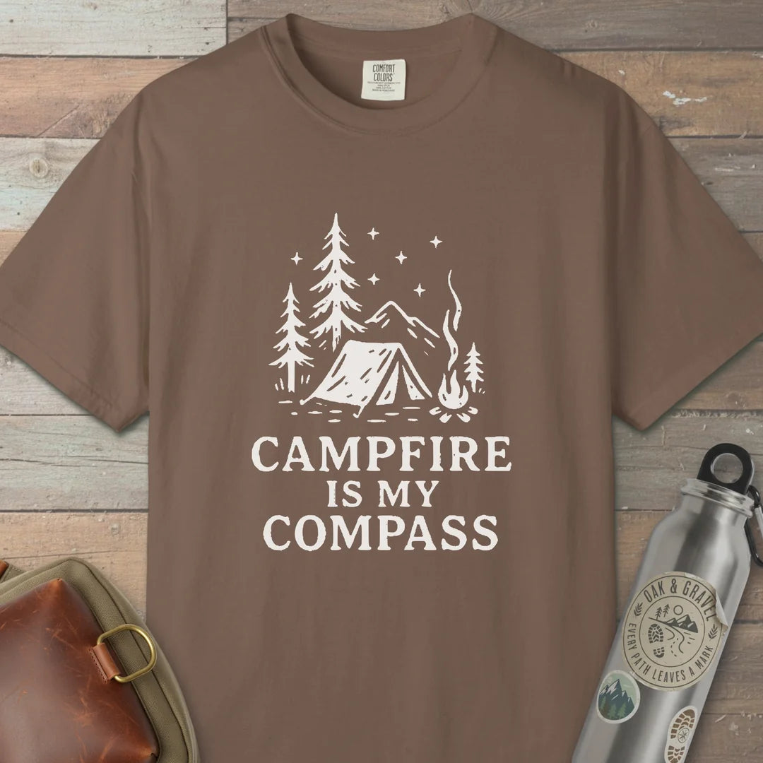 Campfire Is My Compass T-Shirt