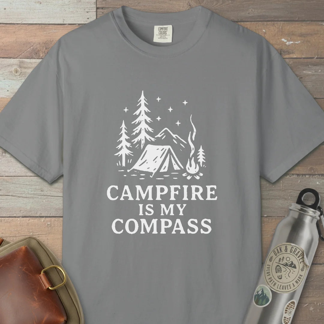 Campfire Is My Compass T-Shirt