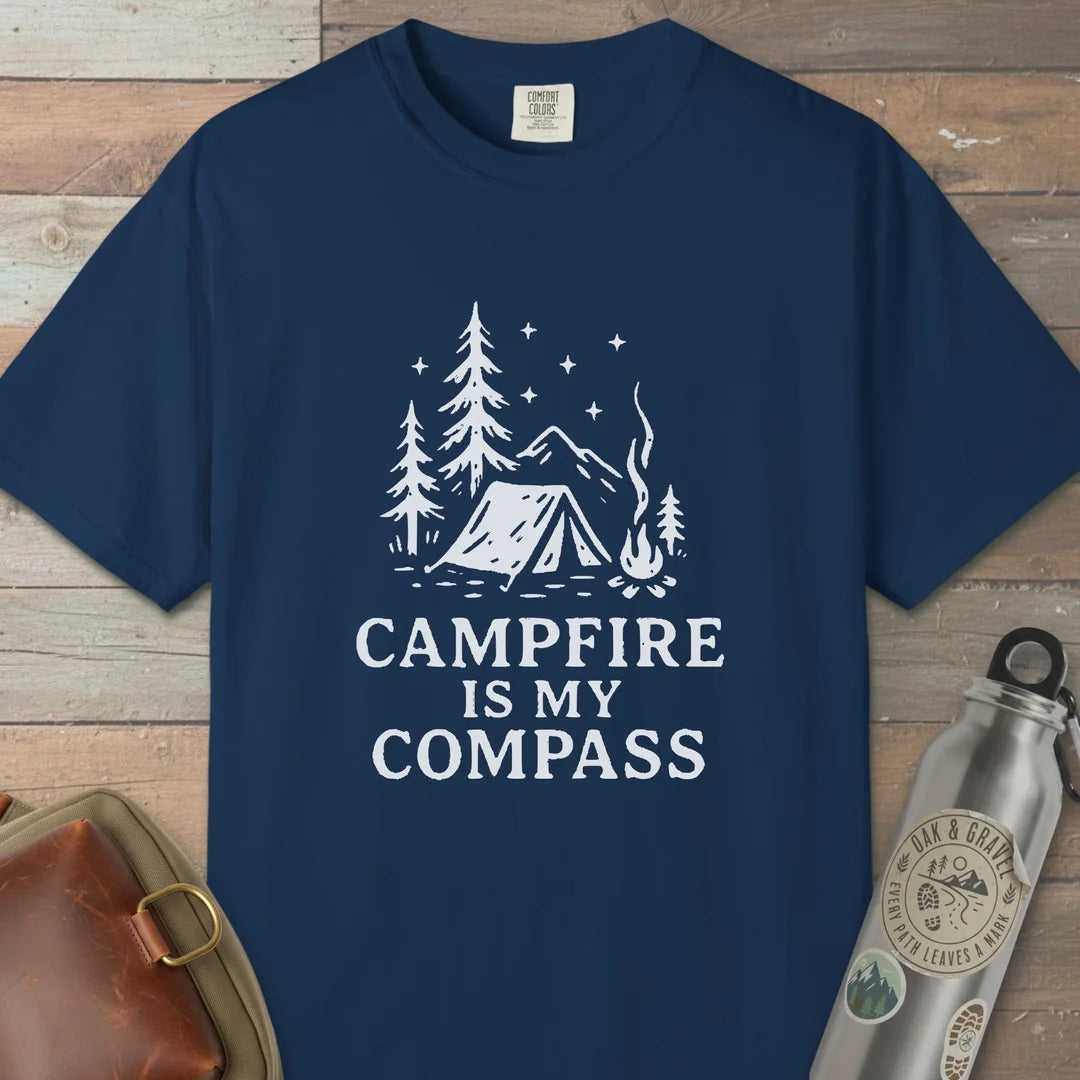 Campfire Is My Compass T-Shirt