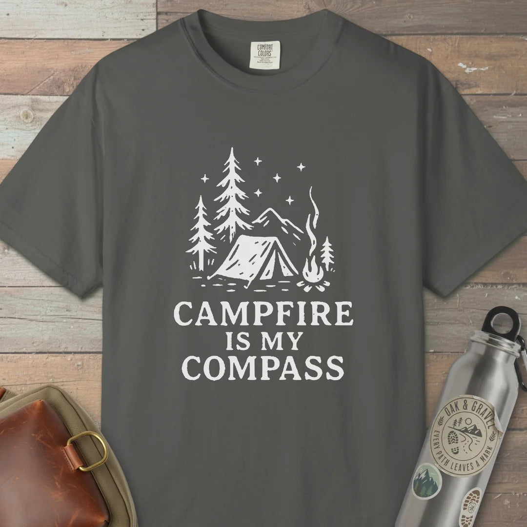 Campfire Is My Compass T-Shirt
