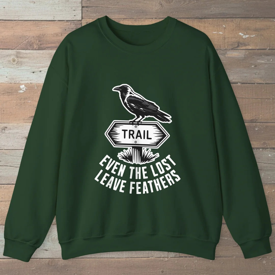 Even The Lost Leave Feathers Sweatshirt