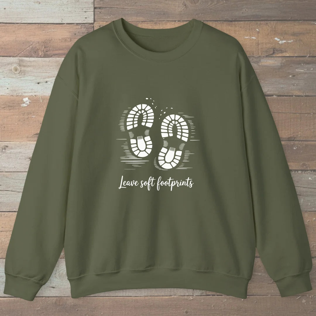 Leave Soft Footprints Sweatshirt