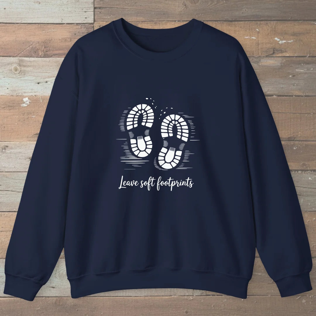 Leave Soft Footprints Sweatshirt
