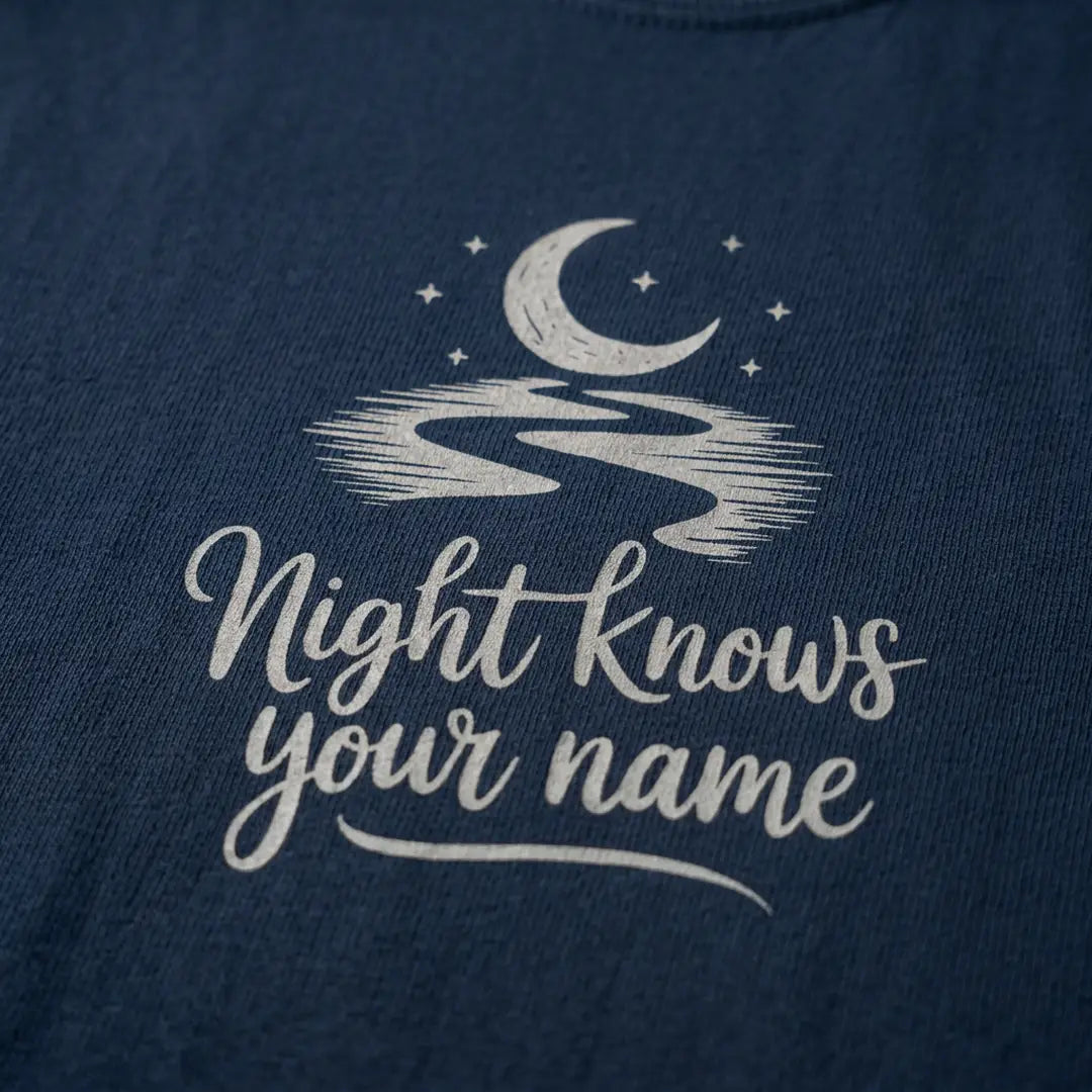 Night Knows Your Name T-Shirt Outdoor Nature Tee