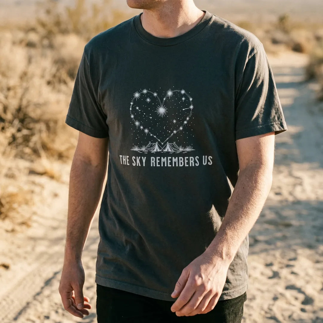 The Sky Remembers Us T-Shirt Outdoor Nature Tee
