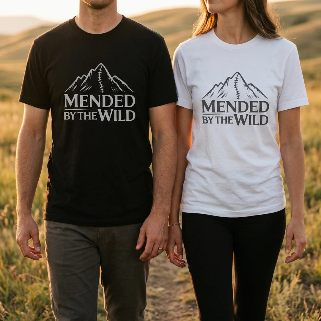Mended By The Wild T-Shirt Outdoor Nature Tee