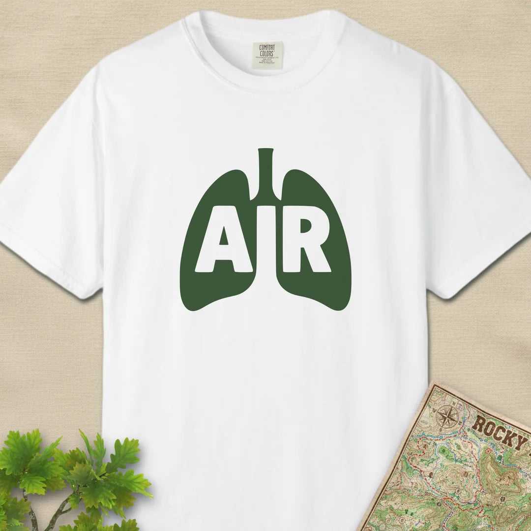 Air T-Shirt White Outdoor Nature Tee
