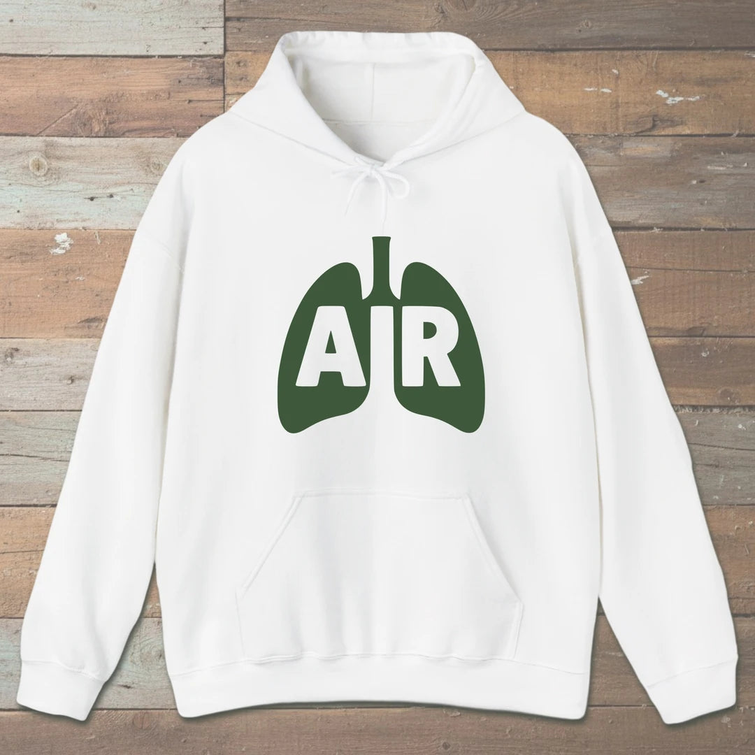 Air Hoodie White Outdoor Nature Tee