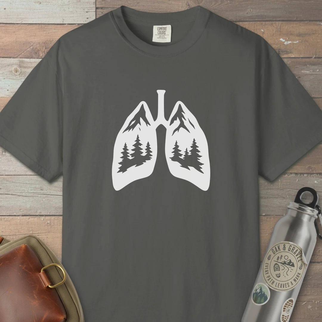 Lungs Of The Wild T-Shirt Pepper Outdoor Nature Tee