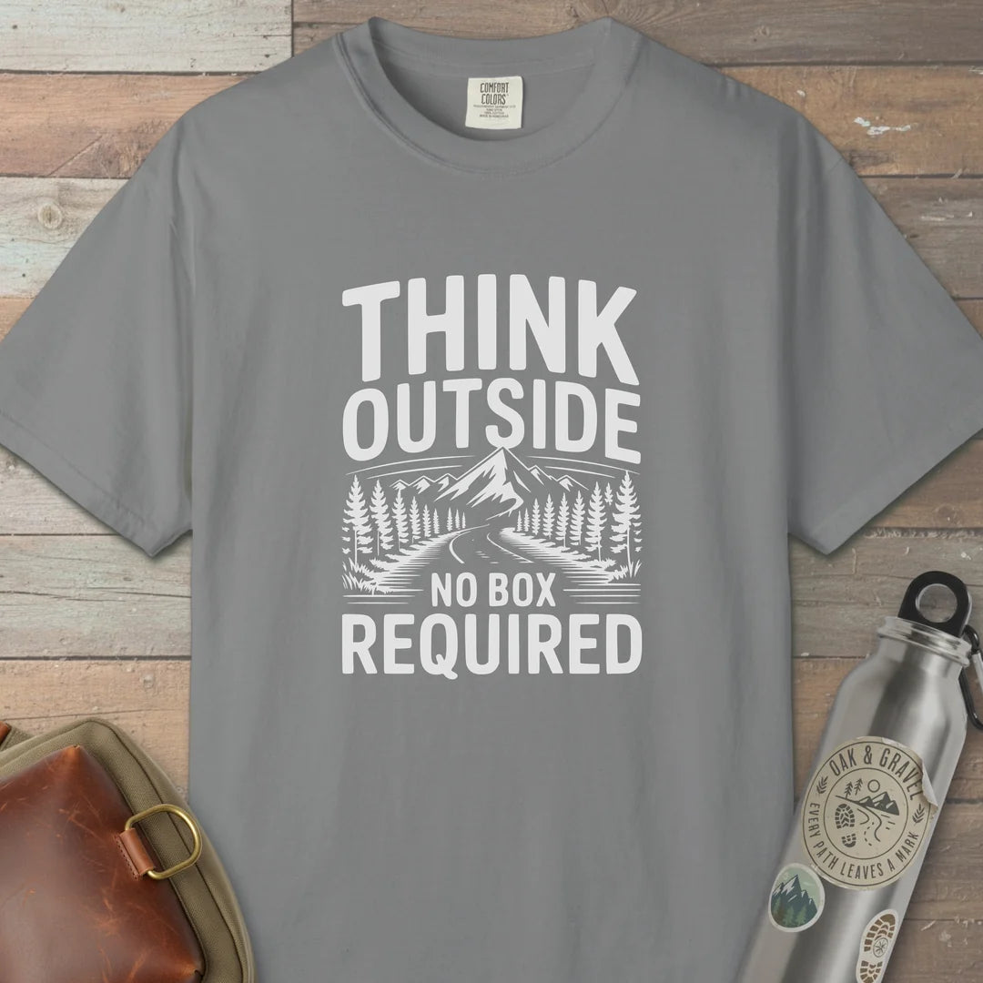 Think Outside No Box Required T-Shirt