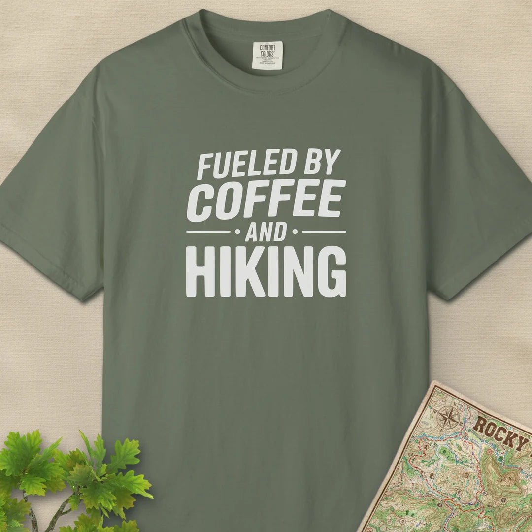 Fueled By Coffee And Hiking T-Shirt