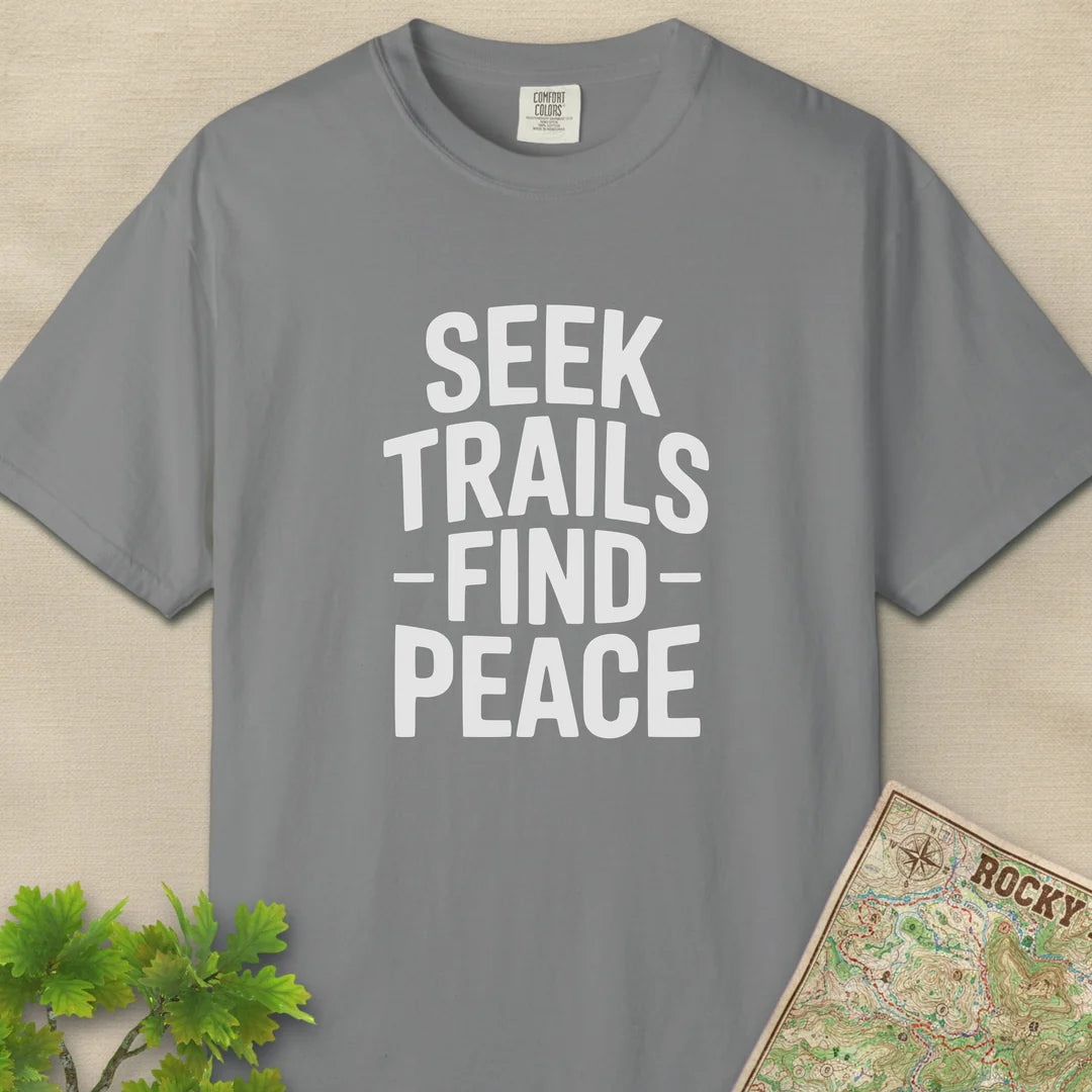 Seek Trails Find Peace T-Shirt