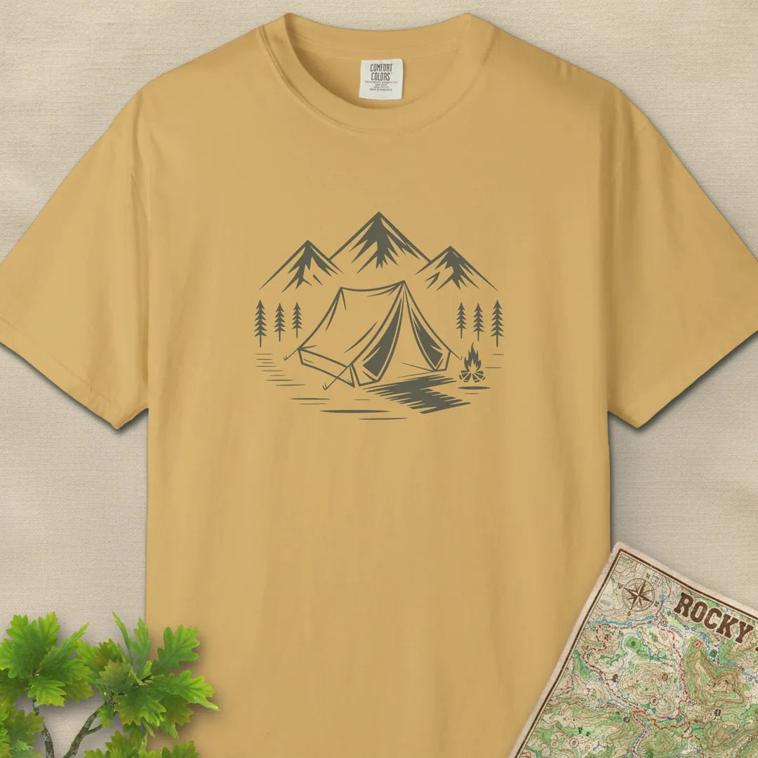 Campfire And Peaks T-Shirt