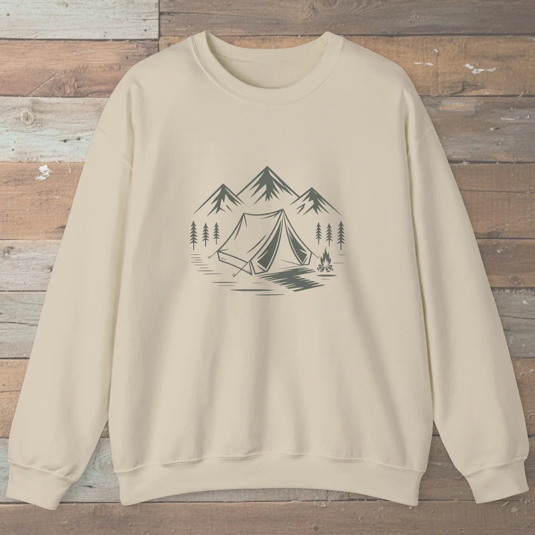 Campfire And Peaks Sweatshirt