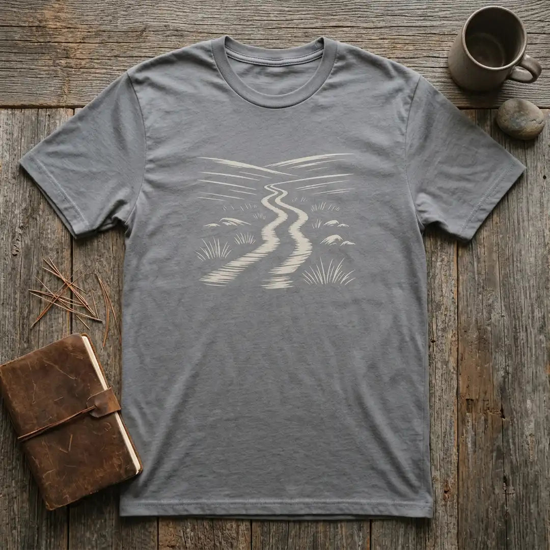 Winding Trail T-Shirt Outdoor Nature Tee