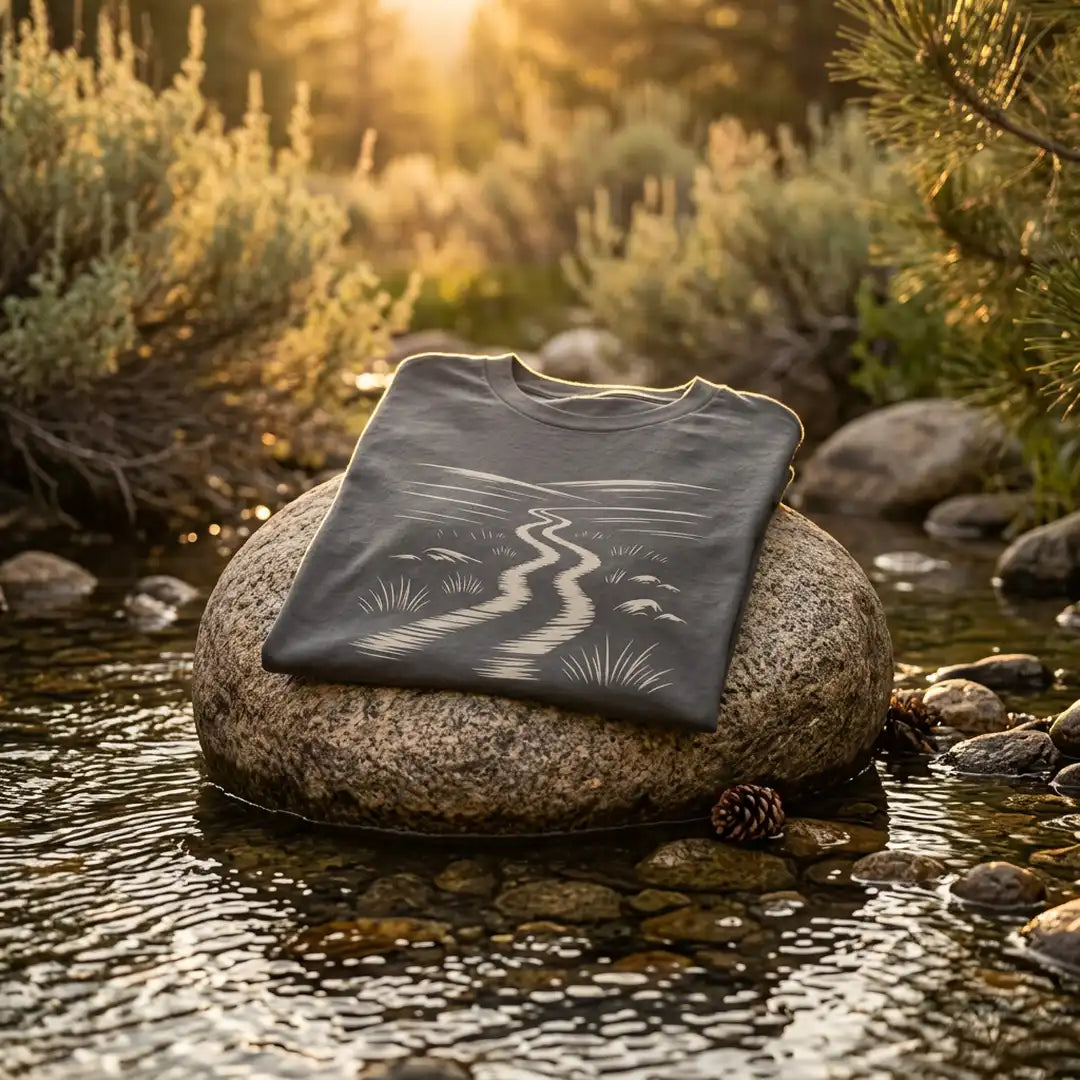 Winding Trail T-Shirt Outdoor Nature Tee