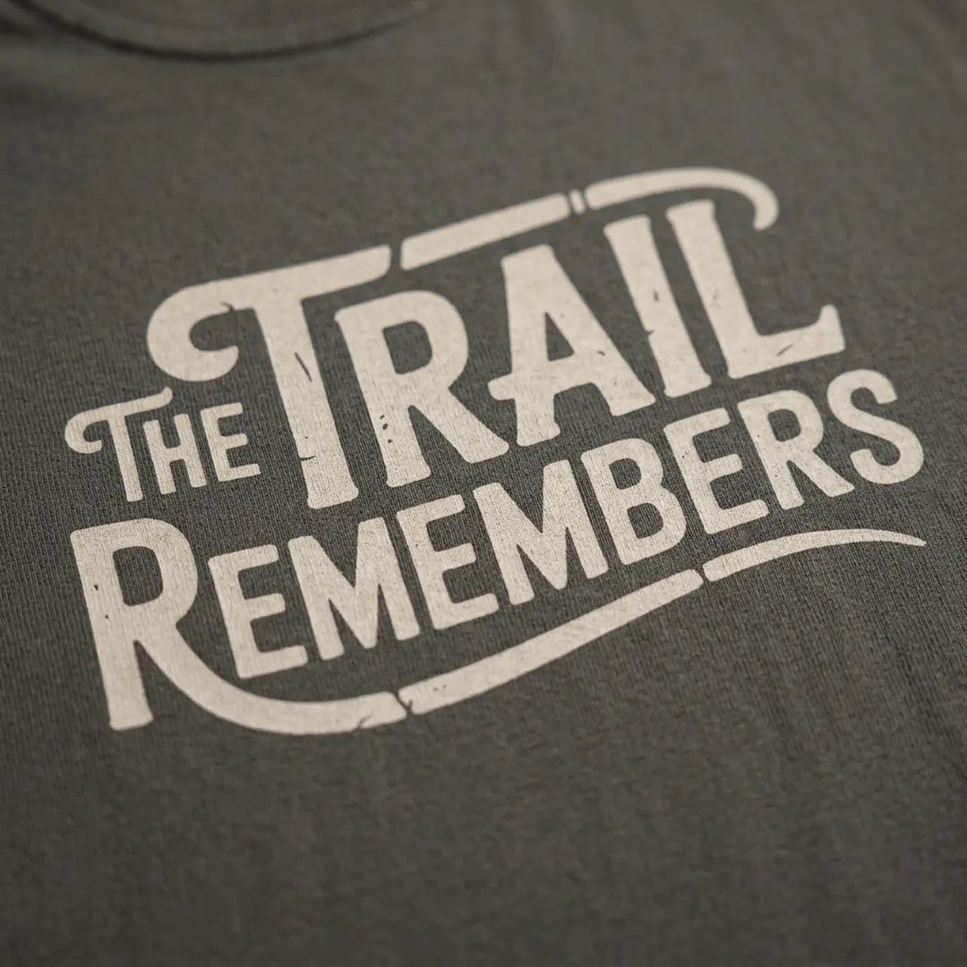The Trail Remembers T-Shirt Outdoor Nature Tee