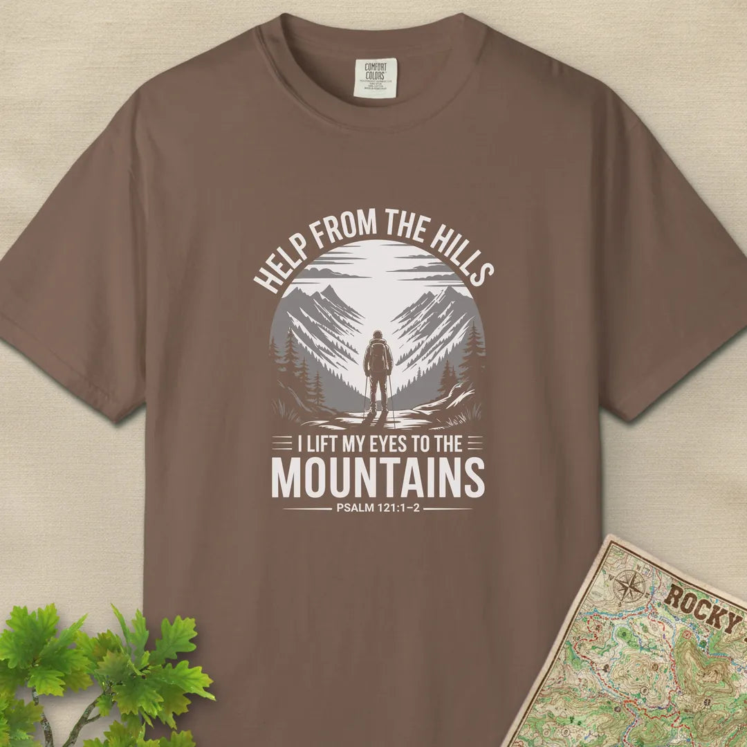 Help From The Hills Mountains T-Shirt