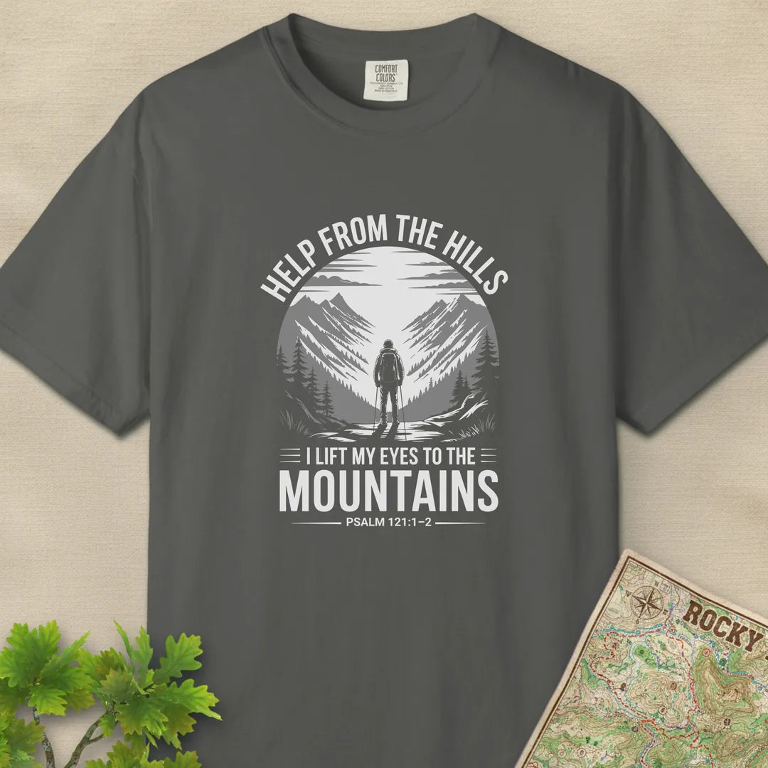 Help From The Hills Mountains T-Shirt