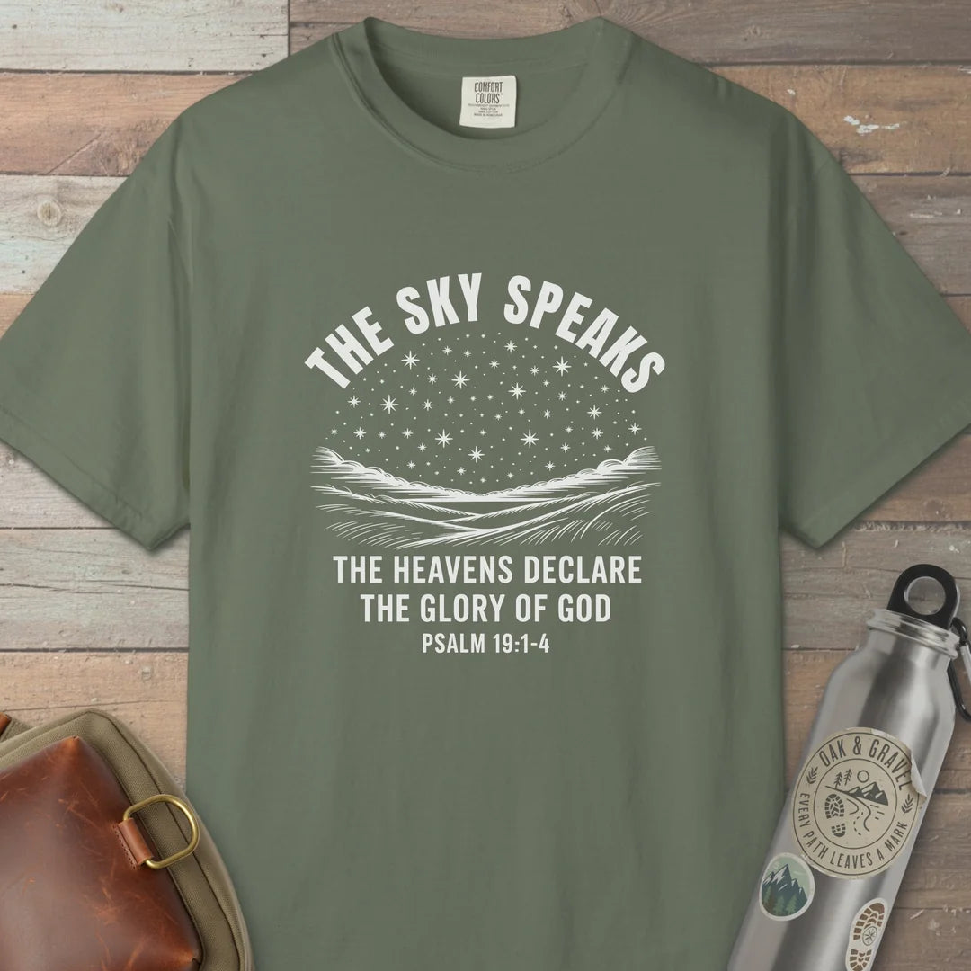 The Sky Speaks Trail Faith T-Shirt