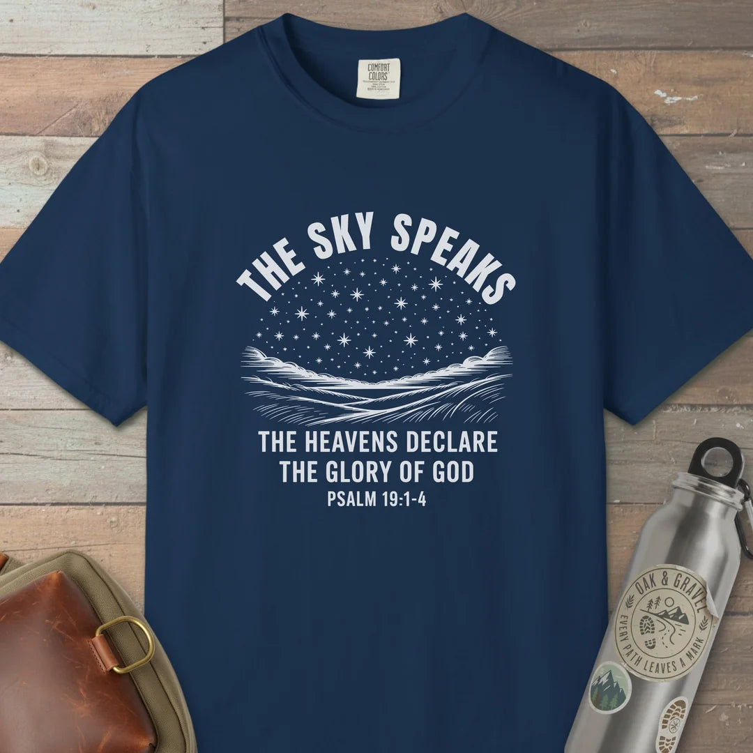 The Sky Speaks Trail Faith T-Shirt