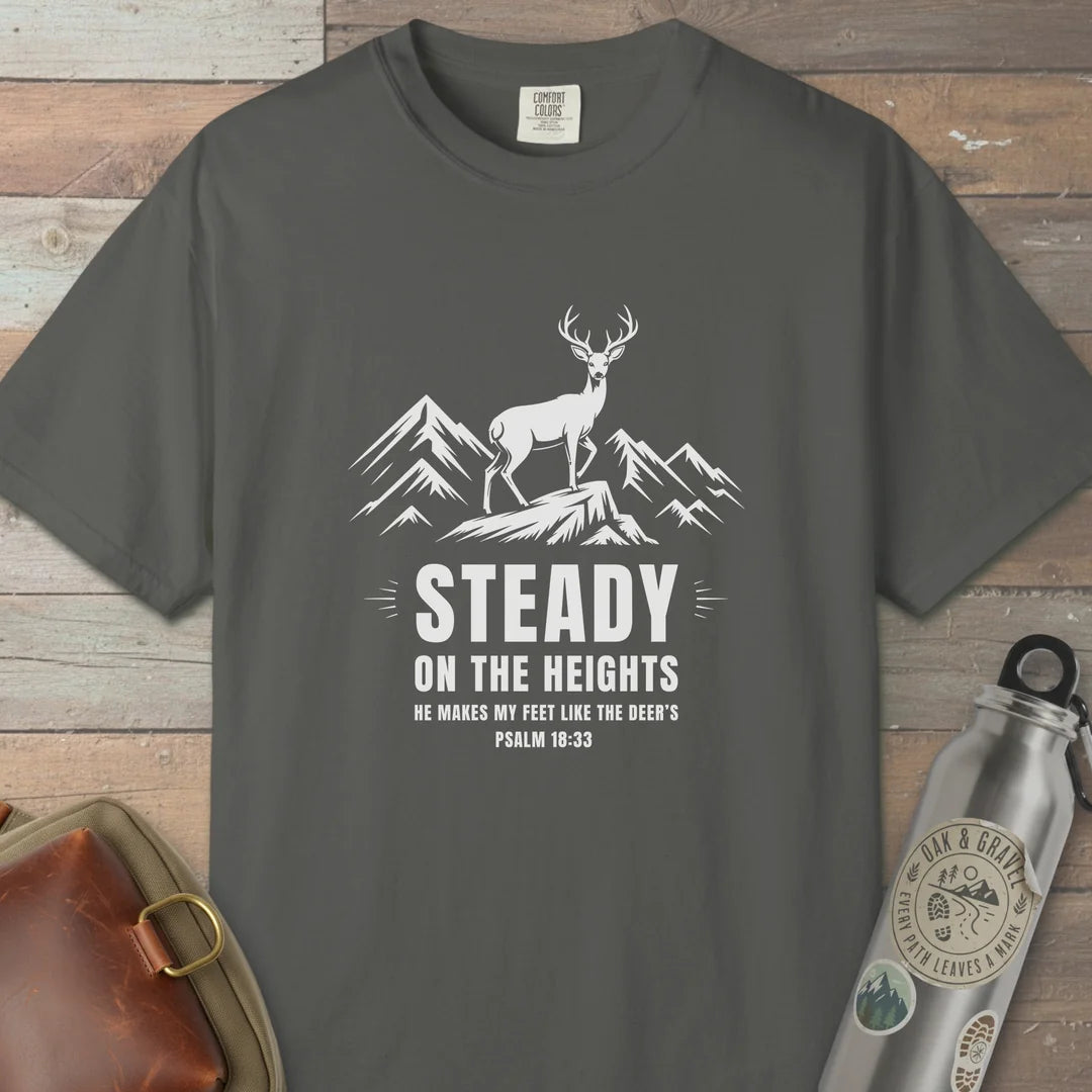 Steady On The Heights T-Shirt