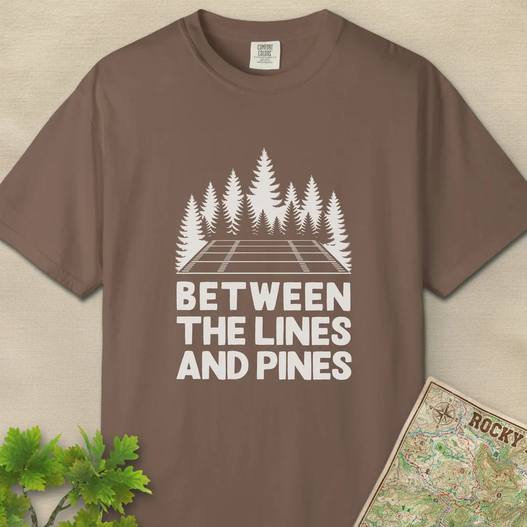 Between The Lines And Pines T-Shirt