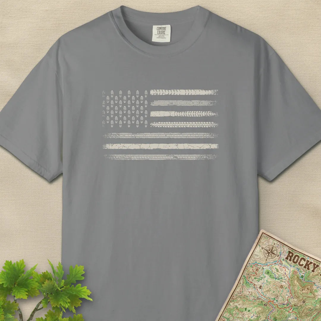Trail Track Boot Print T-Shirt