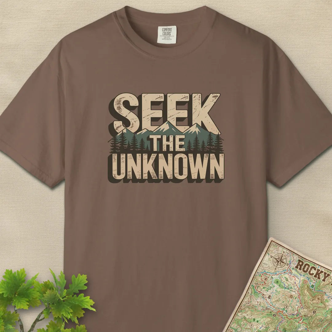 Seek The Unknown Outdoor T-Shirt