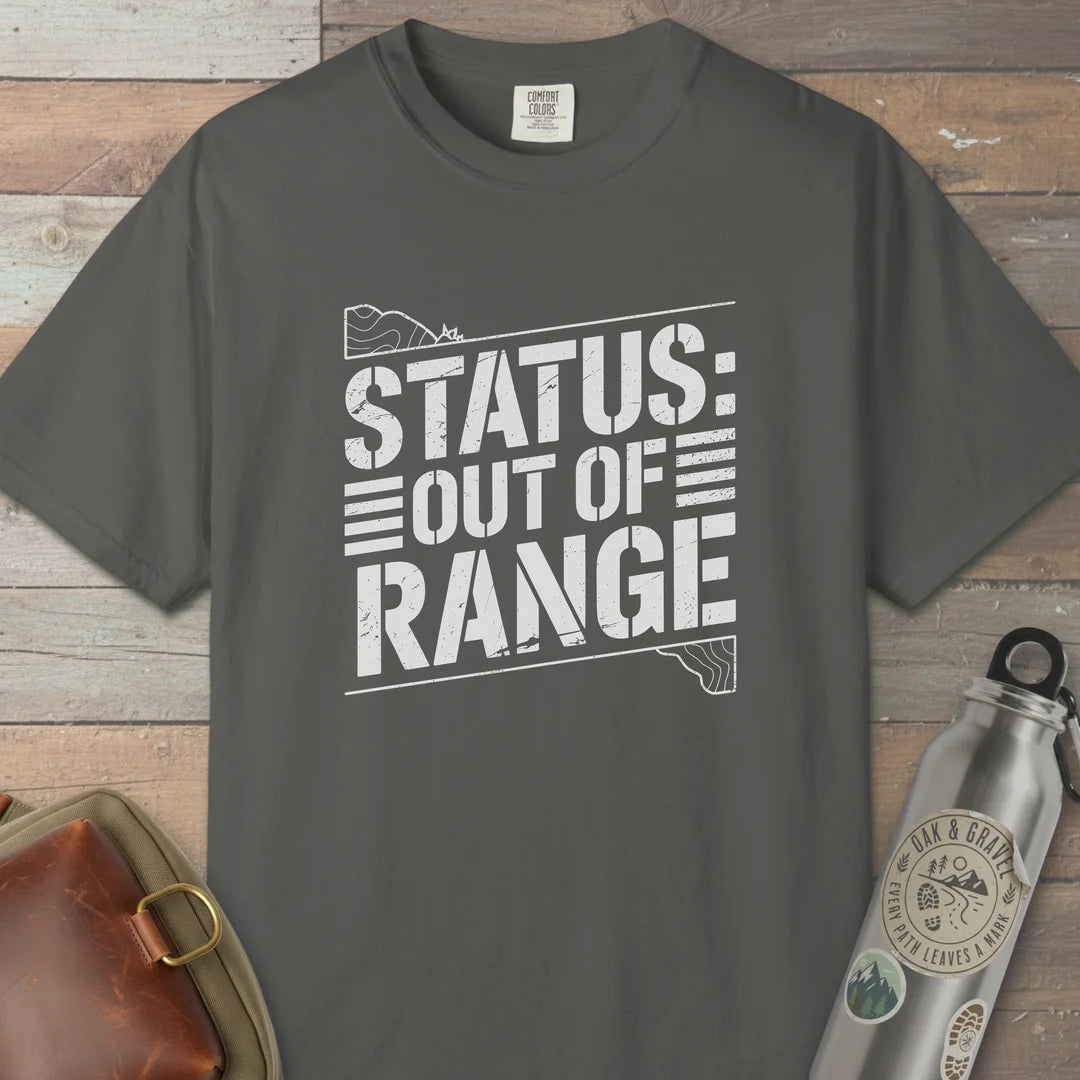 Status Out Of Range T-Shirt Pepper Outdoor Nature Tee