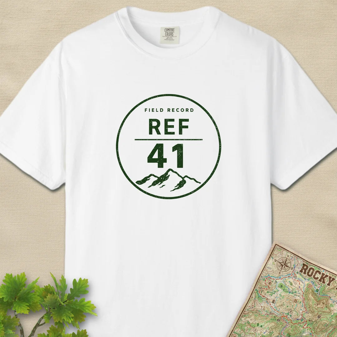 Ref 41 T-Shirt White Outdoor Nature Tee