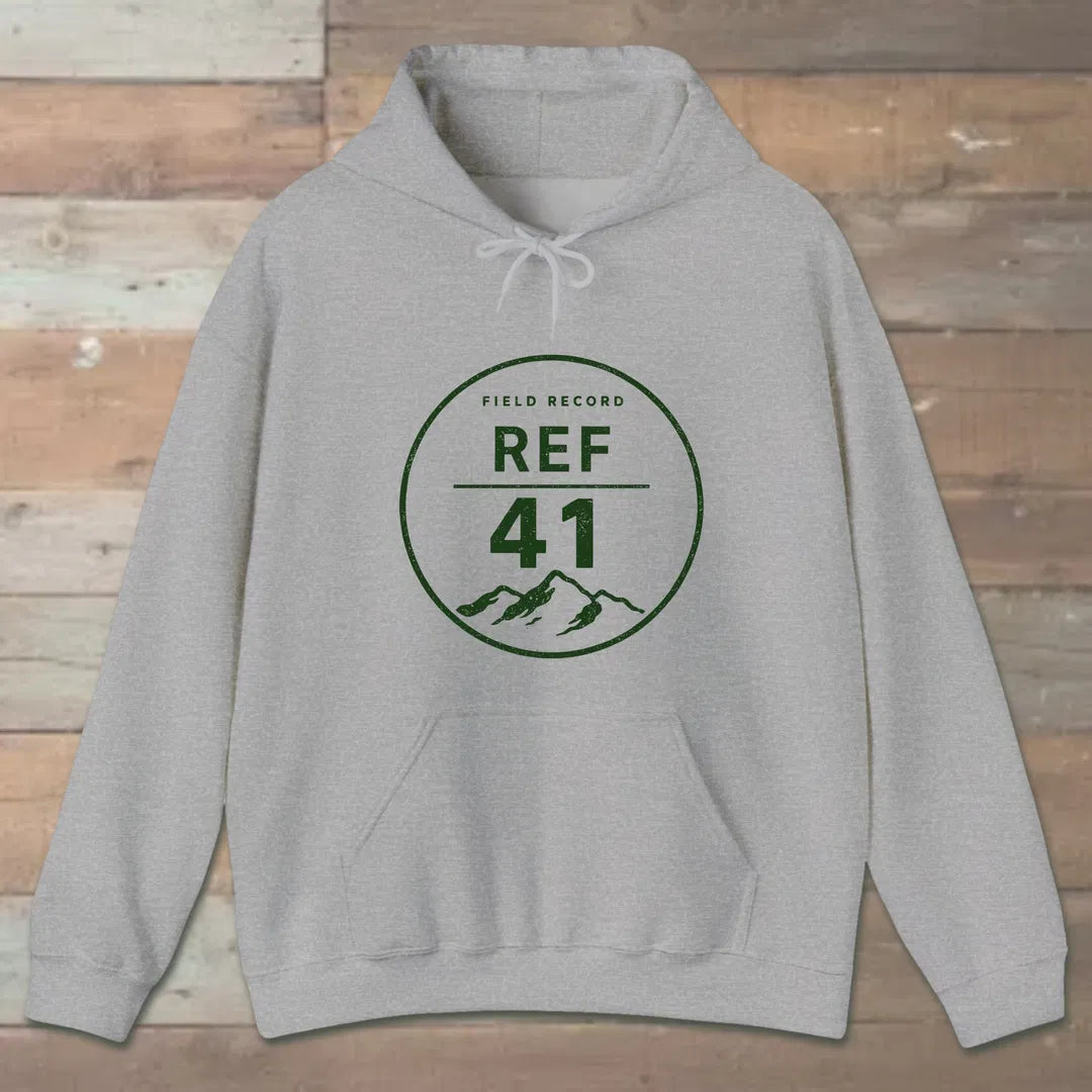 Ref 41 Hoodie Sport Grey Outdoor Nature Tee
