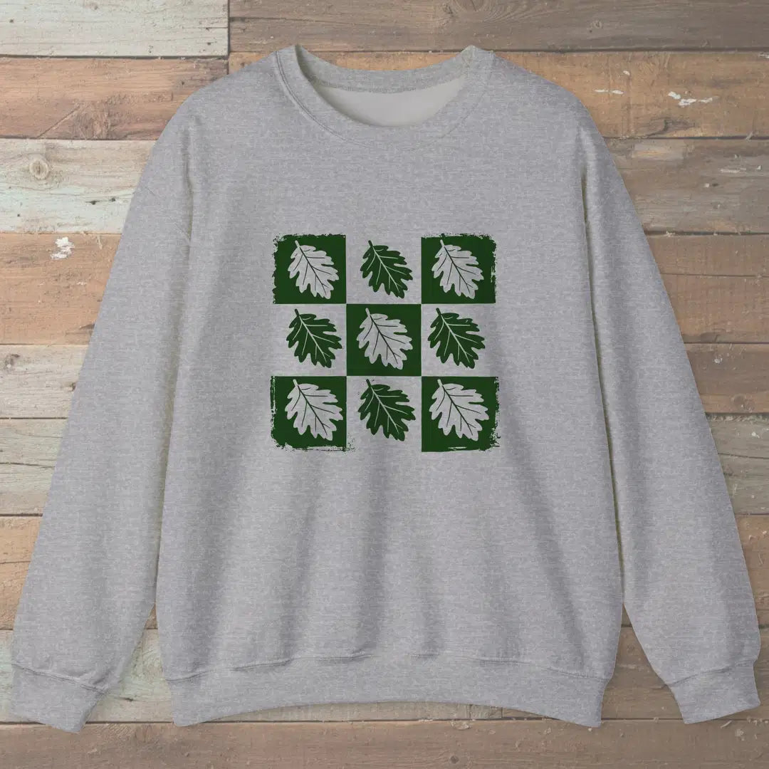 The Oak Remembers Sweatshirt Sport Grey Outdoor Nature Tee