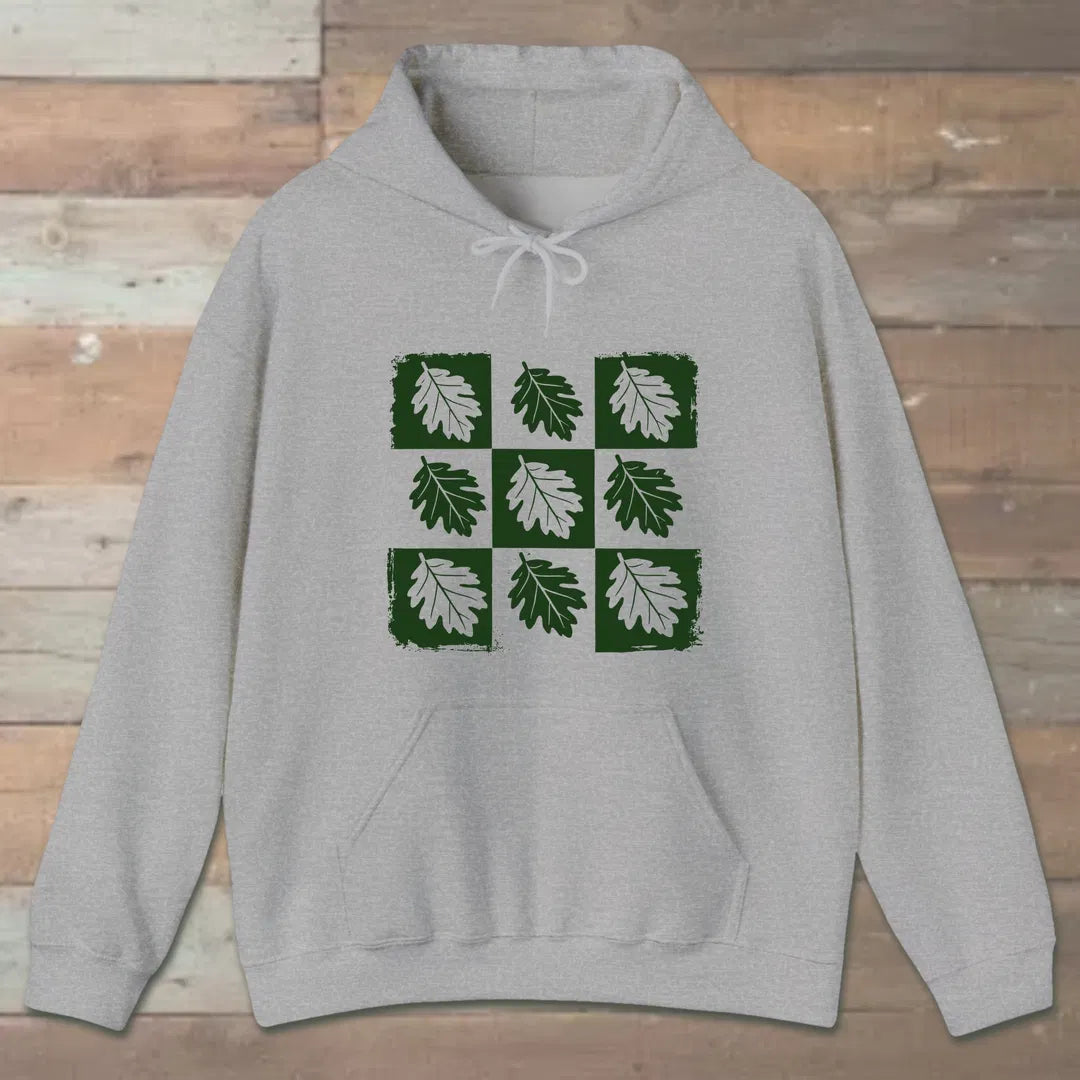 The Oak Remembers Hoodie Sport Grey Outdoor Nature Tee