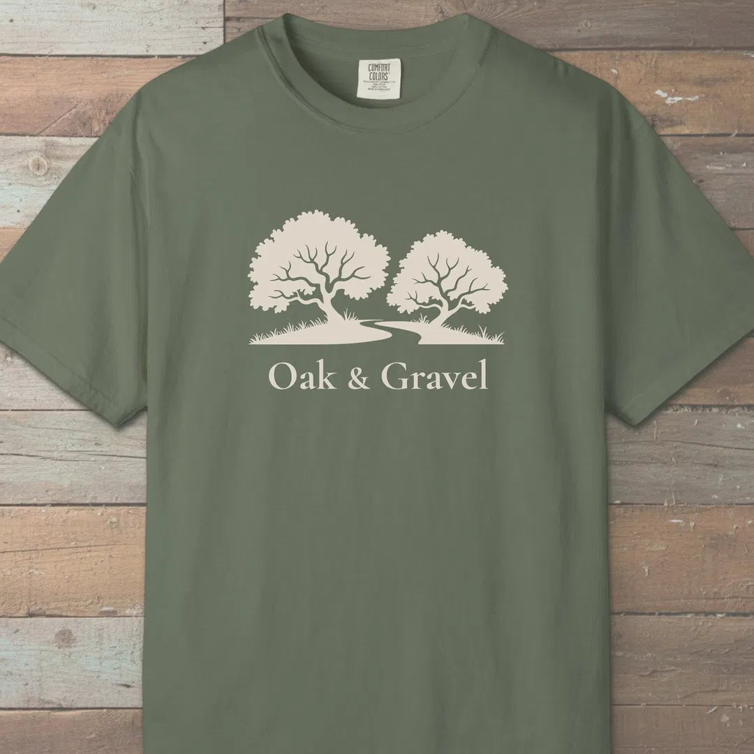 Oak Grove Path T-Shirt Moss Outdoor Nature Tee