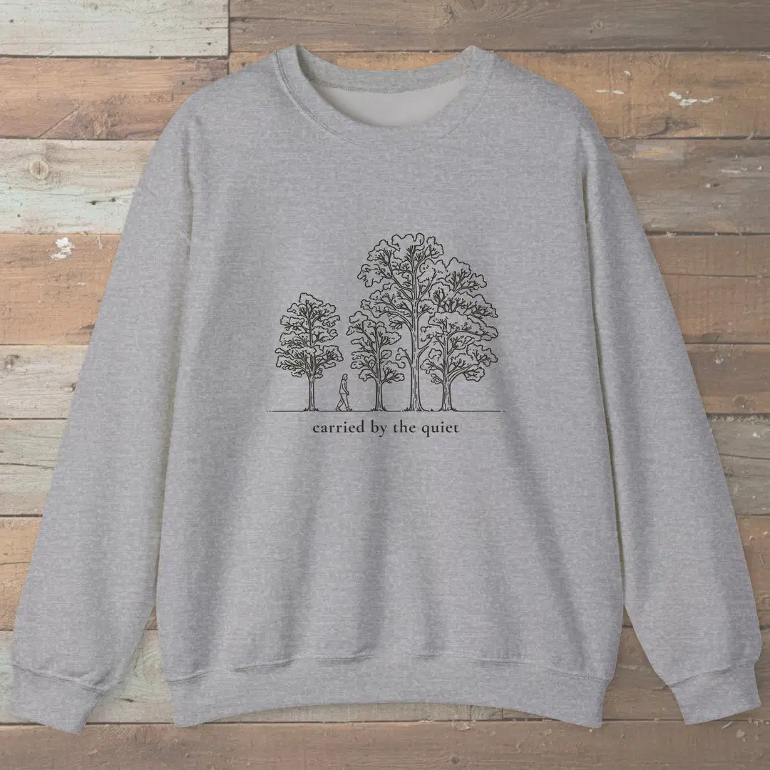Carried Grove Sweatshirt Sport Grey Outdoor Nature Tee