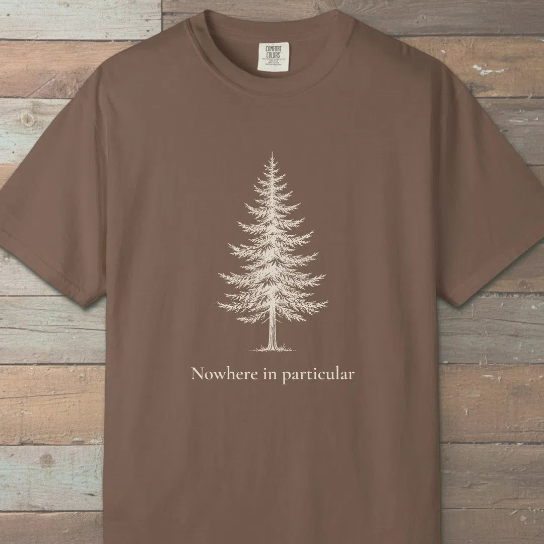 Nowhere In Particular T-Shirt Espresso Outdoor Nature Tee