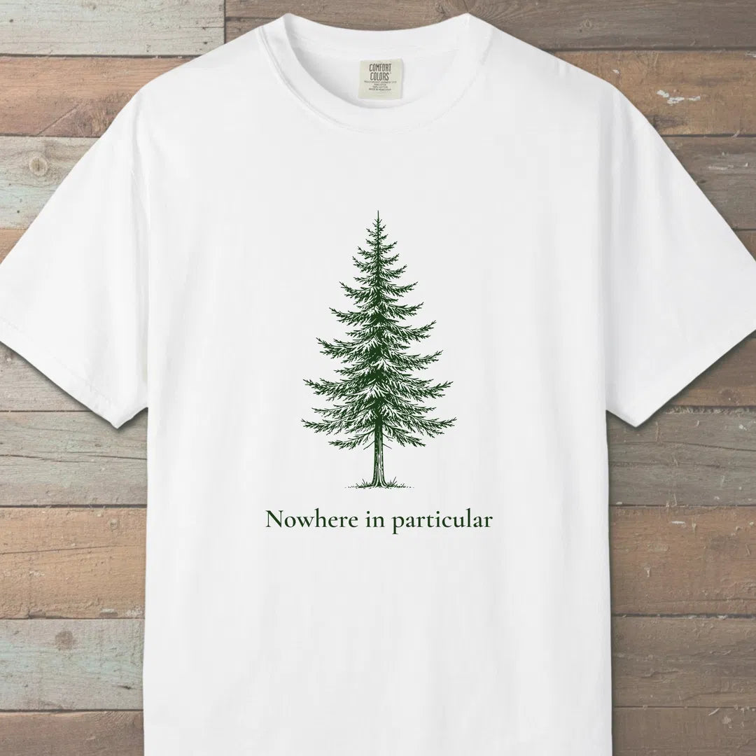 Nowhere In Particular T-Shirt White Outdoor Nature Tee