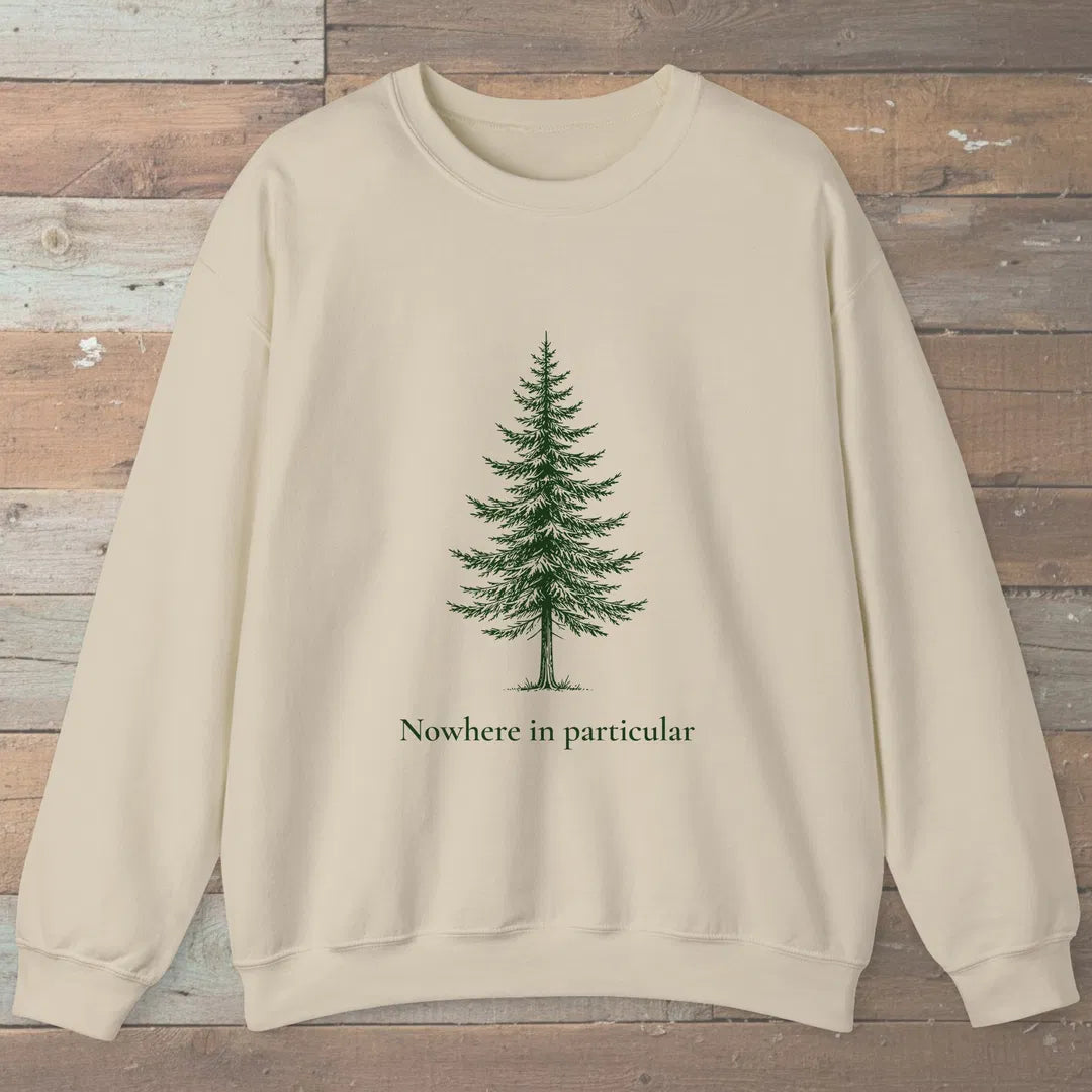 Nowhere In Particular Sweatshirt Sand Outdoor Nature Tee