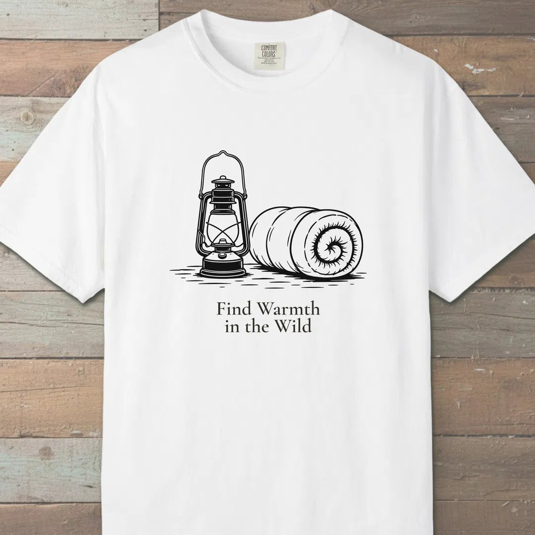 Wild Warmth T-Shirt White Outdoor Nature Tee