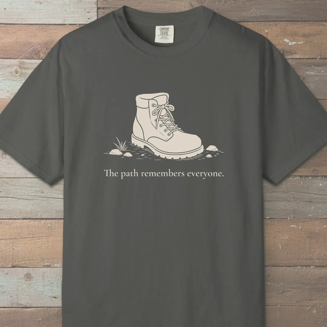 Path Remembers T-Shirt Pepper Outdoor Nature Tee