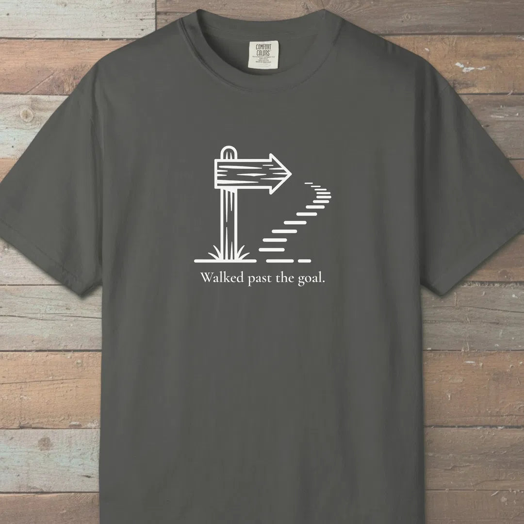 Past The Goal T-Shirt Pepper Outdoor Nature Tee