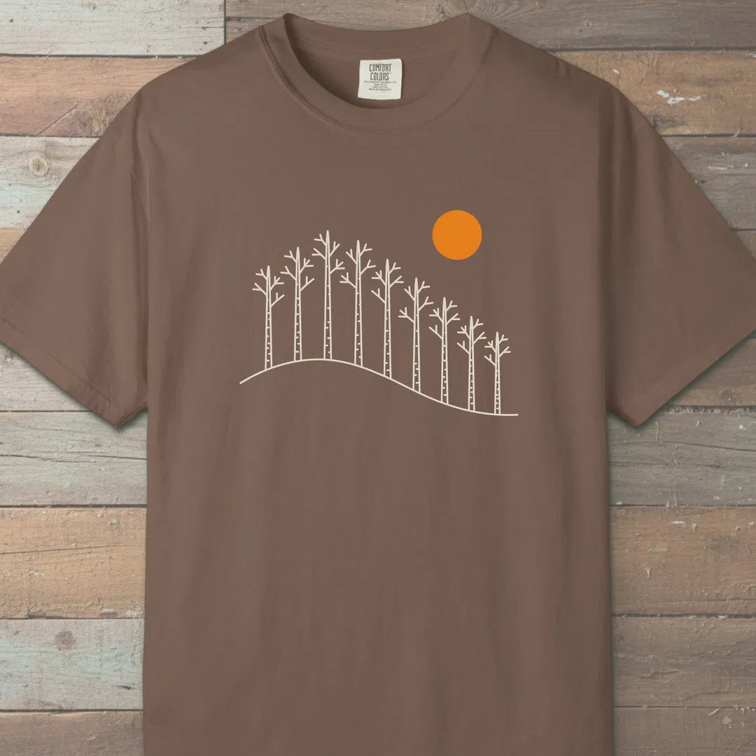 Birch Hill T-Shirt Espresso Outdoor Nature Tee