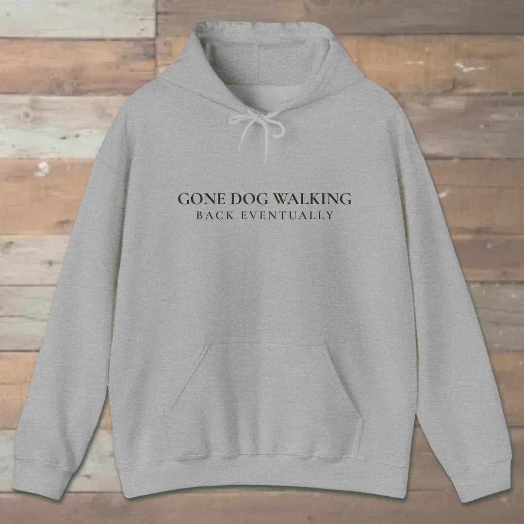Gone Dog Walking Hoodie Sport Grey Outdoor Nature Tee