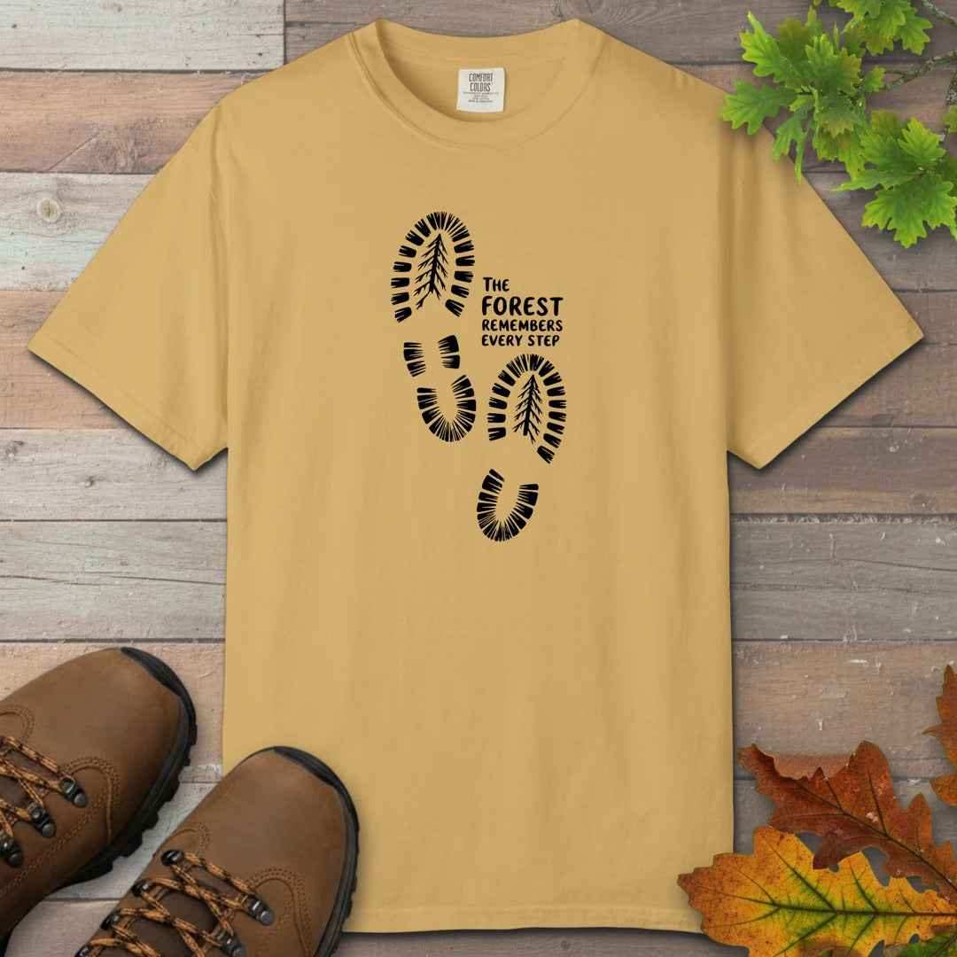 The Forest Remembers Every Step T-Shirt