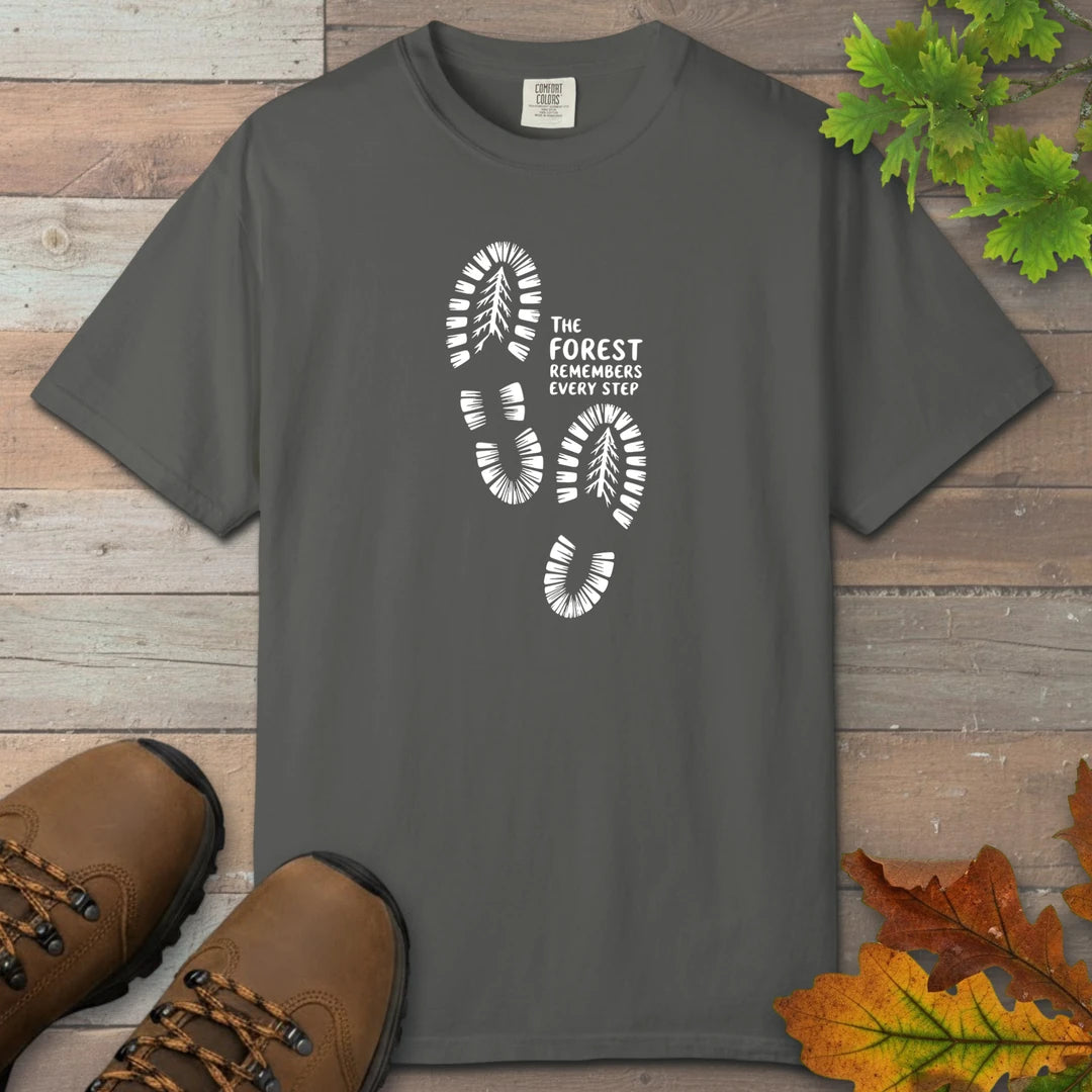 The Forest Remembers Every Step T-Shirt