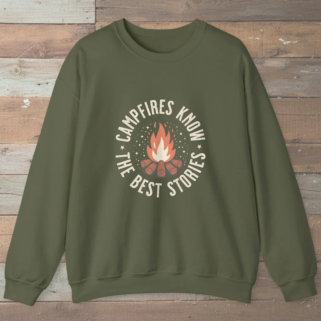 Campfires Know The Best Stories Sweatshirt