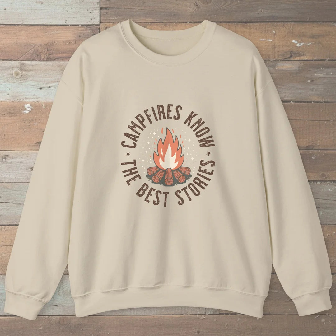Campfires Know The Best Stories Sweatshirt